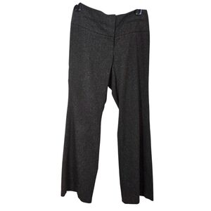 Smart Set Brown Flecked High Waist  Wide Leg Pants Size 6